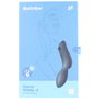Satisfyer Curvy Trinity 2 Vibrador de Aire Negro