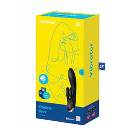 Satisfyer Double Flex Vibrador Negro con App