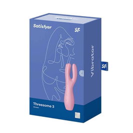 Satisfyer Threesome 3 Vibrador Rosa para Mujer