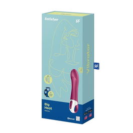 Satisfyer Vibrador Big Heat Efecto Calor con App para Mujer