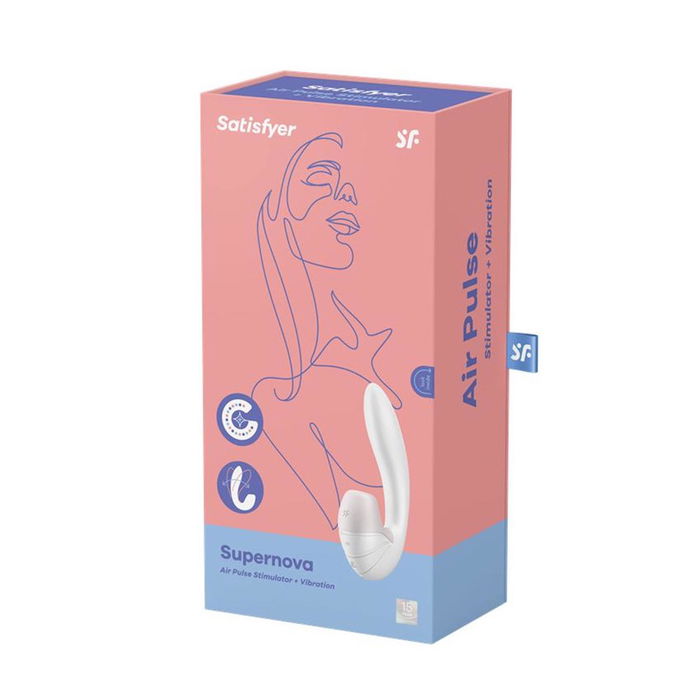 Satisfyer Supernova Estimulador y Vibrador de Aire Blanco Satisfyer Supernova Estimulador y Vibrador de Aire Blanco