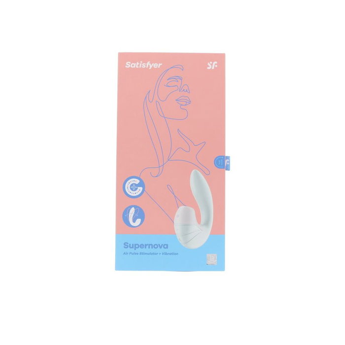 Satisfyer Supernova Estimulador y Vibrador de Aire Blanco
