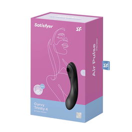 Satisfyer Curvy trinity 3 Vibrador de Aire Negro Negro Mujer