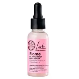 NATURA SIBERICA Biome Serum Facial Rejuvenecedor con Ácido Hialurónico, Extractos Fermentados y Escualano - Hidrata, Mejora Elasticidad y Tono de Piel 30Ml