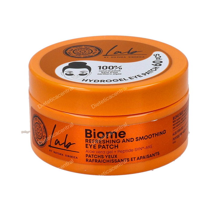 Natura Siberica Parches para el Contorno de Ojos Refrescante con Complejo de Péptidos y Aloe Vera - 60 unidades Natura Siberica Parches para el Contorno de Ojos Refrescante con Complejo de Péptidos y Aloe Vera - 60 unidades
