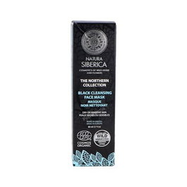 Natura Siberica Mascarilla Facial Negra Brillo Piel 80Ml