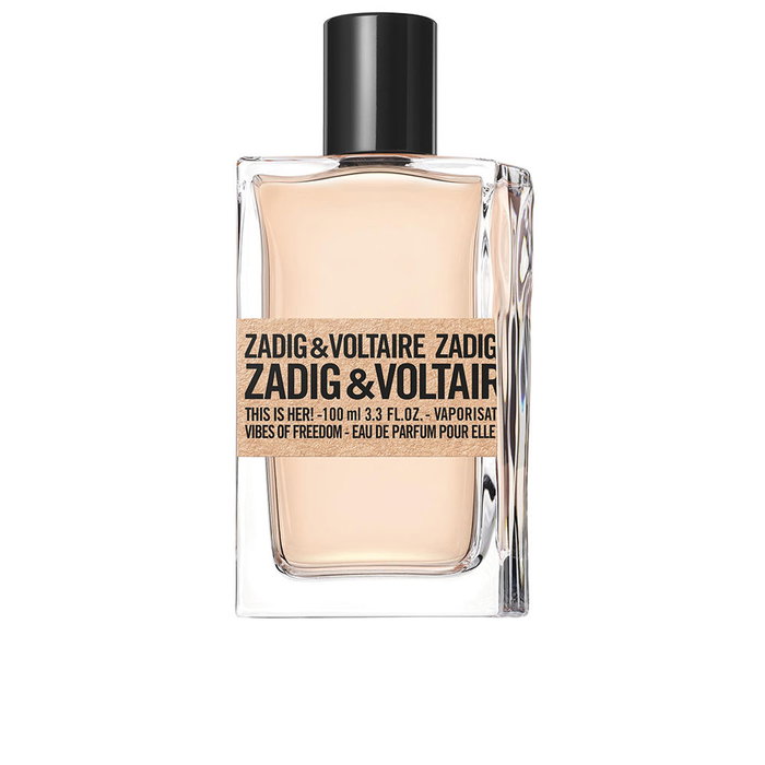 Zadig & Voltaire This is Her! Vibes of Freedom Eau de Parfum - Perfume Vaporizador para Mujer, 100 ml Zadig & Voltaire This is Her! Vibes of Freedom Eau de Parfum - Perfume Vaporizador para Mujer, 100 ml