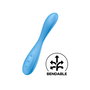 Satisfyer Flex 4+ Vibrador G-Spot Azul para Mujer