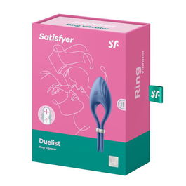 Satisfyer Anillo Vibrador Duelist Azul
