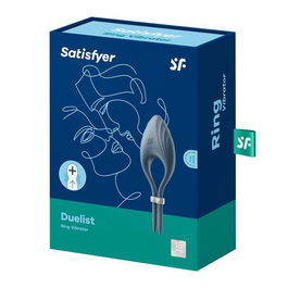 Satisfyer Duelist Anillo Vibrador Azul Oscuro