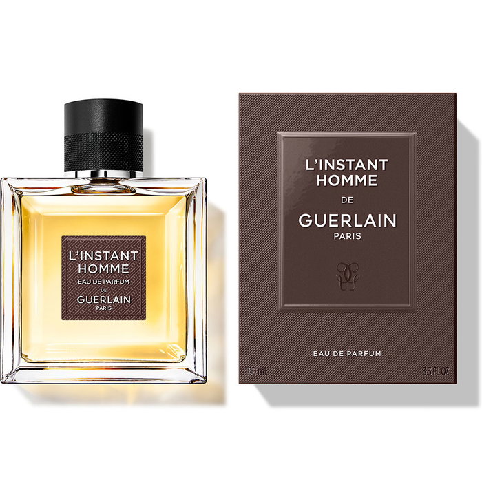 Guerlain L'INSTANT POUR HOMME Eau de Parfum vaporizador para hombre, 100 ml - Perfume amaderado, chispeante y seductor