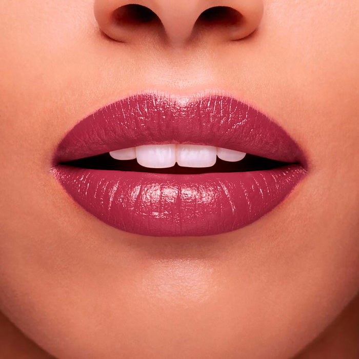 Clarins Joli Rouge Recarga #744 - Pintalabios Cremoso de Larga Duración, Labial Satinado e Hidratante con Aceite de Mango, 3.5 g