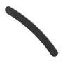 EUROSTIL Pack de 12 Limas Acolchadas Curvas 175mm Negra