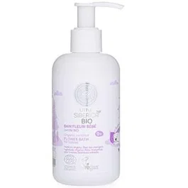 Little Siberica Baño Flores para Bebé 250ml Eco Calmante Vegano Certificado Ecocert