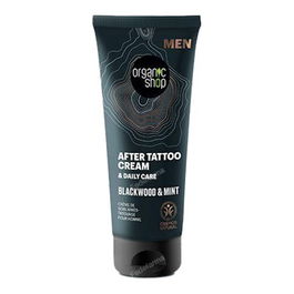 ORGANIC SHOP Crema Para El Cuidado Posterior Del Tatuaje «Corteza De Roble Y Menta» 75 Ml