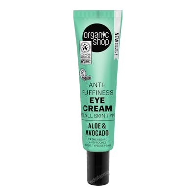 ORGANIC SHOP Crema Contorno De Ojos Antihinchazon Aguacate Y Aloe Para Todo Tipo De Piel 30 Ml ORGANIC SHOP Crema Contorno De Ojos Antihinchazon Aguacate Y Aloe Para Todo Tipo De Piel 30 Ml