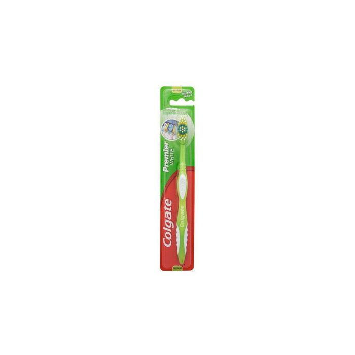 Colgate Cepillo Dental Premiere White Medium con Estuche
