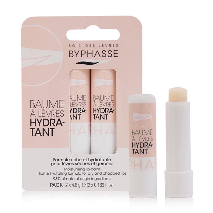 Byphasse Set Duo de Bálsamo Labial Hidratante, 2 unidades Byphasse Set Duo de Bálsamo Labial Hidratante, 2 unidades