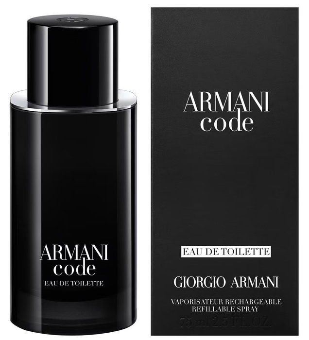 Giorgio Armani Code Eau de Toilette 75ml Recargable