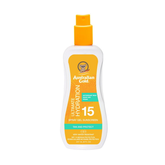 Australian Gold Sunscreen SPF15 Spray Gel 237 ml