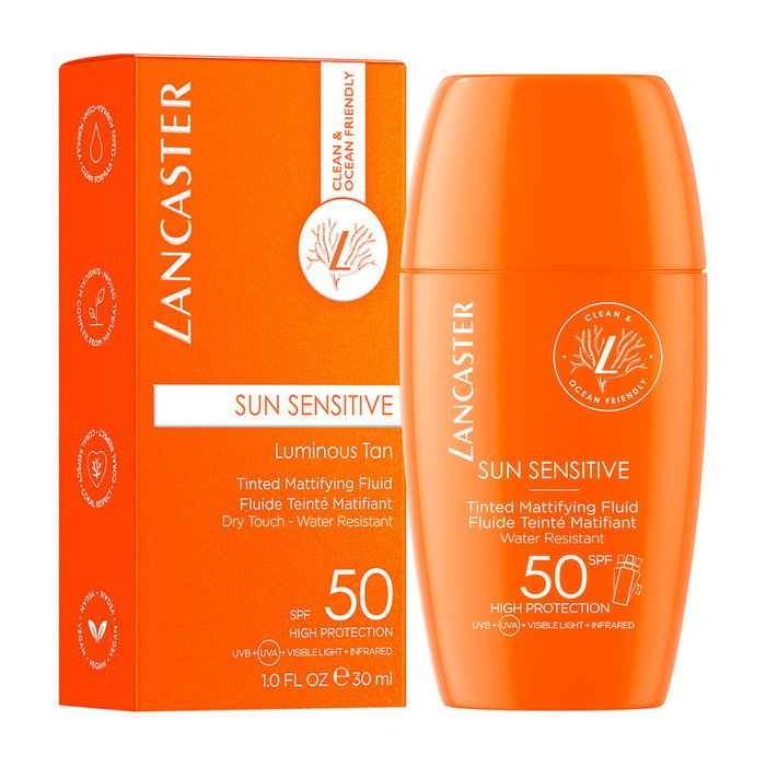Lancaster SUN SENSITIVE Fluid Matificante con Color SPF50 30 ml