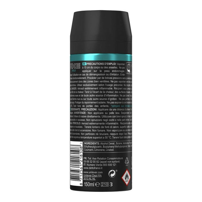 Axe AXE APOLLO Desodorante Spray 150 ml