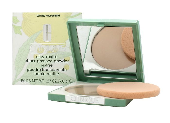 Clinique Stay-Matte Sheer Polvos Compactos 02-stay neutral 7,6g Clinique Stay-Matte Sheer Polvos Compactos 02-stay neutral 7,6g