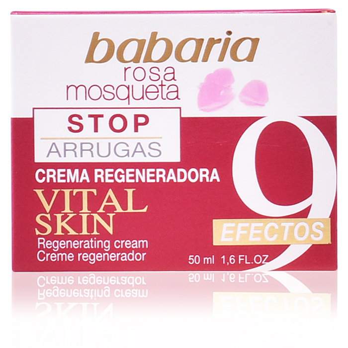 Babaria Rosa Mosqueta Vital Skin 9 Crema Facial Regeneradora 50 ml Babaria Rosa Mosqueta Vital Skin 9 Crema Facial Regeneradora 50 ml