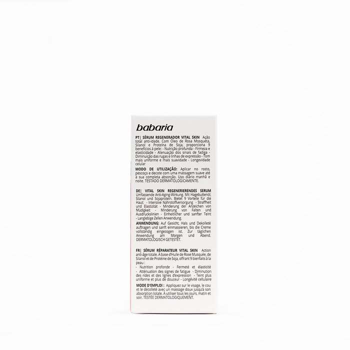 BABARIA Rosa Mosqueta Vital Skin Sérum Acción Total Anti-Arrugas 50 ml