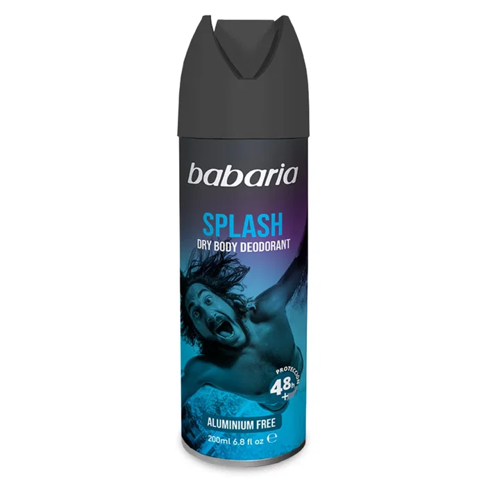 BABARIA Desodorante Splash Body Spray Pack 200 ml + 50 ml Gratis