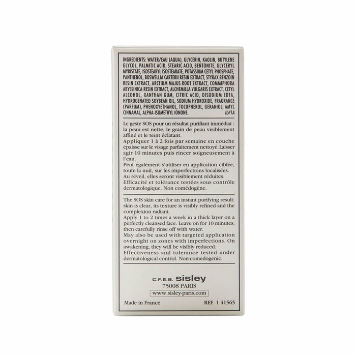 Sisley RESINES TROPICALES Mascarilla Purificante Profunda 60 ml