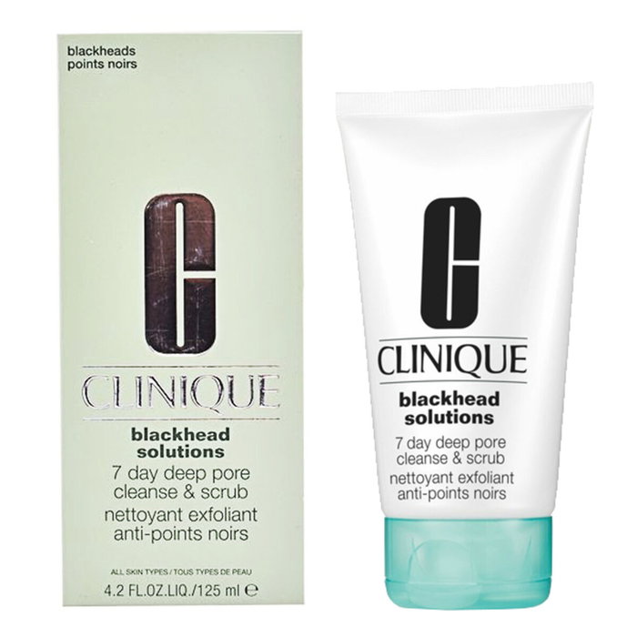 Clinique Blackhead Solutions 7 Days Deep Pore Cleanser & Scrub 125 ml Clinique Blackhead Solutions 7 Days Deep Pore Cleanser & Scrub 125 ml