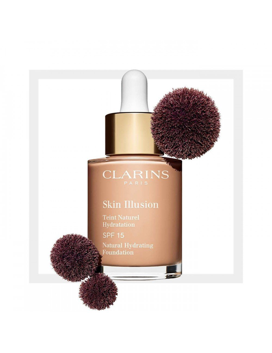 Clarins Skin Illusion Base Líquida 109 Trigo SPF 15