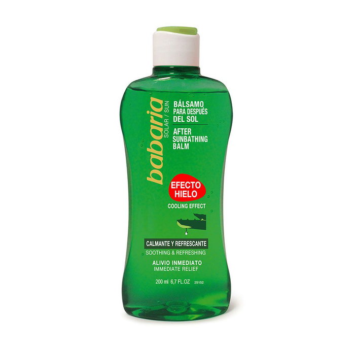 Babaria Solar Aloe Vera After Sun Gel Efecto Hielo 200 ml