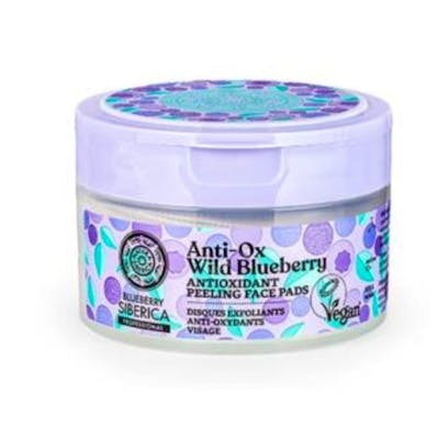 NATURA SIBERICA ANTI-OX WILD BLUEBERRY Discos faciales exfoliantes 20u NATURA SIBERICA ANTI-OX WILD BLUEBERRY Discos faciales exfoliantes 20u