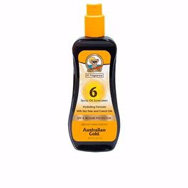Australian Gold Spray Bronceador SPF6 con Aceite de Zanahoria 237 ml