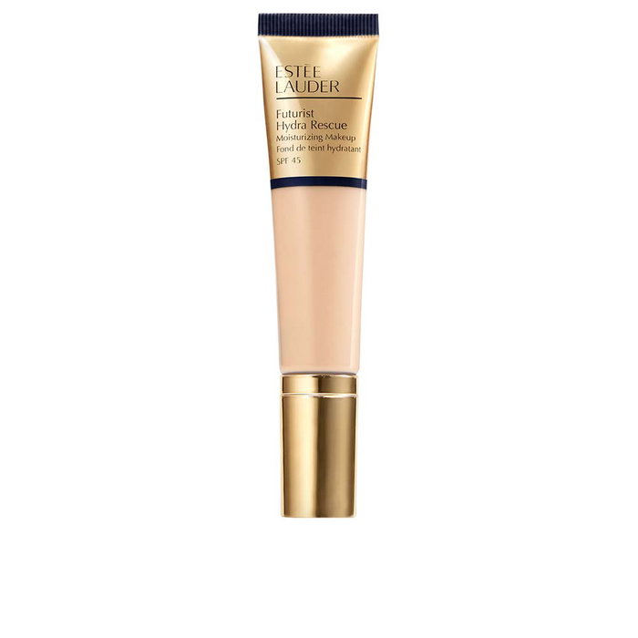 Estée Lauder Futurist Hydra Rescue Maquillaje Hidratante SPF 45 - Base de Maquillaje Fluida de Larga Duración, Tono #2N1 Desert Beige Estée Lauder Futurist Hydra Rescue Maquillaje Hidratante SPF 45 - Base de Maquillaje Fluida de Larga Duración, Tono #2N1 Desert Beige