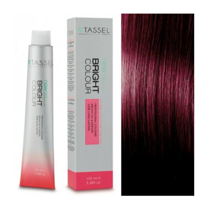 Eurostil Tassel tinte nº7 88 Púrpura Ardiente - Coloración Permanente para Cabello Eurostil Tassel tinte nº7 88 Púrpura Ardiente - Coloración Permanente para Cabello