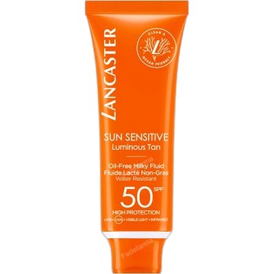 Lancaster Sun Sensitive Oil-Free Milky Fluid SPF50 50 ml Lancaster Sun Sensitive Oil-Free Milky Fluid SPF50 50 ml