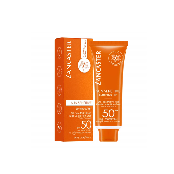 Lancaster Sun Sensitive Oil Free Milk FL SPF50 50 mL Protector Solar Lancaster Sun Sensitive Oil Free Milk FL SPF50 50 mL Protector Solar