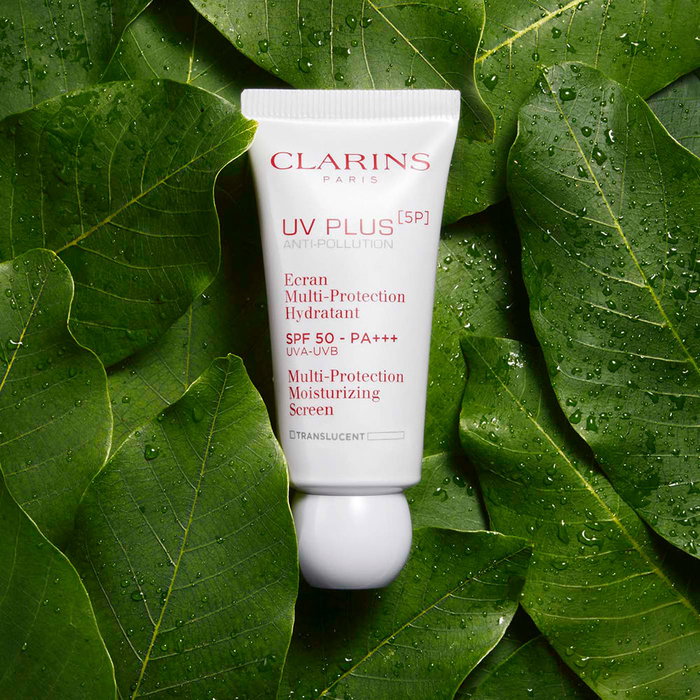 Clarins UV Plus Anti-Pollution SPF50 Protector Solar Facial Fluido-Crema - 30 ml