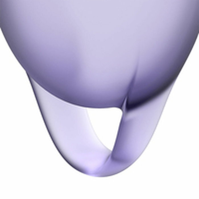Satisfyer Feel Confident Pack de 2 Copas Menstruales Lila Satisfyer Feel Confident Pack de 2 Copas Menstruales Lila