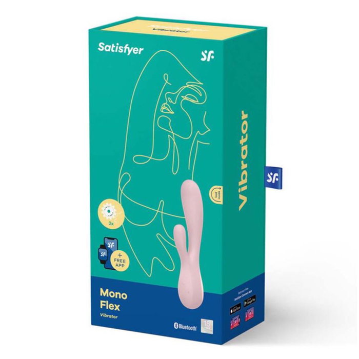 SATISFYER Mono flex vibrador con app y bluetooth para mujer SATISFYER Mono flex vibrador con app y bluetooth para mujer