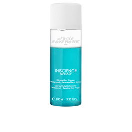 INISCIENCE Bi-Phase Desmaquillante Ojos y Labios 100 ml - Rápido, Eficaz, para Maquillaje Resistente al Agua, Sensación de Alivio y Suavidad