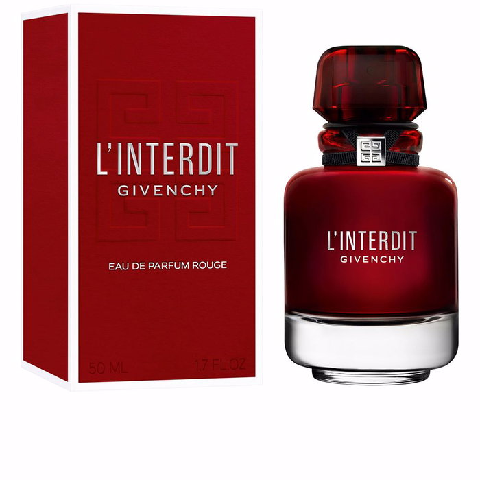 Givenchy L'Interdit Rouge Eau de Parfum - Perfume Vaporizador para Mujer, 50 ml