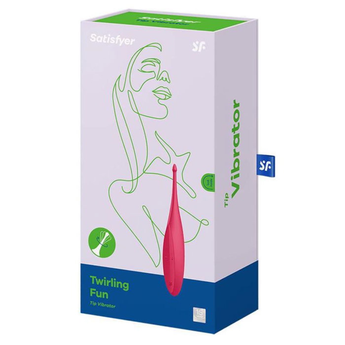 Satisfyer Twirling Fun Vibrador Rojo Amapola Satisfyer Twirling Fun Vibrador Rojo Amapola