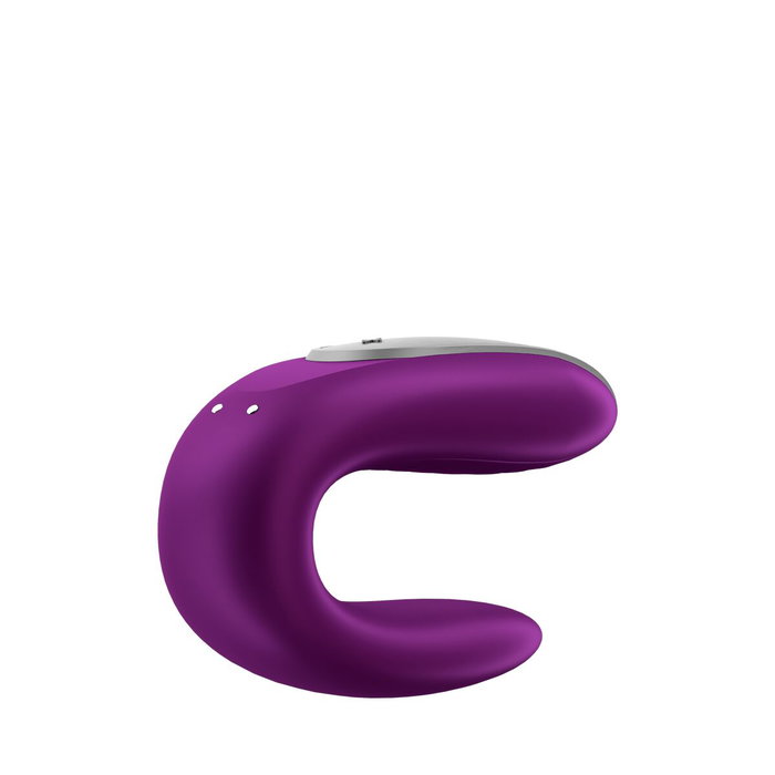 SATISFYER Double Fun Vibrador Parejas Violeta Bluetooth App SATISFYER Double Fun Vibrador Parejas Violeta Bluetooth App