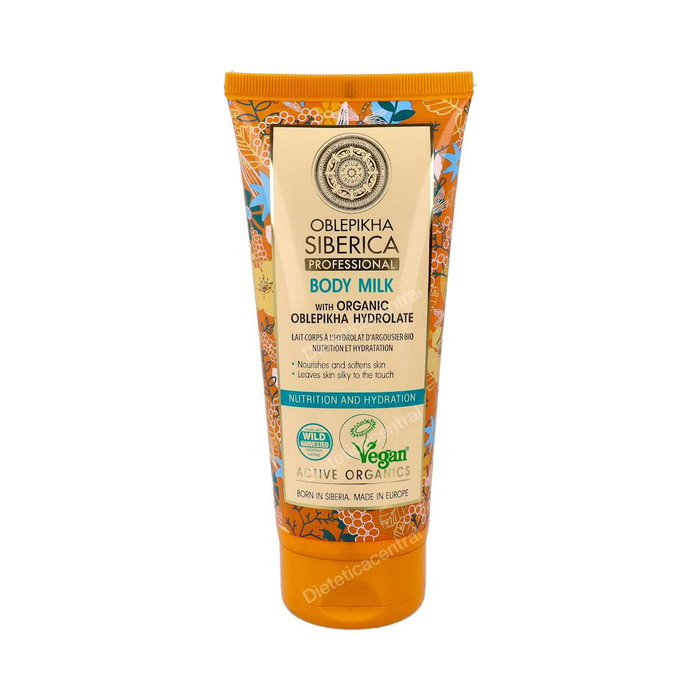 NATURA SIBERICA OBLEPIKHA leche corporal nutritiva 200ml NATURA SIBERICA OBLEPIKHA leche corporal nutritiva 200ml