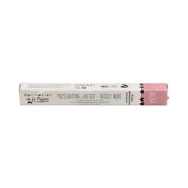 BEAUTY MADE EASY Lápiz Labial Brillo Natural Blush 6 Gr - Vegano, Biodegradable, Hidratante con Aceites Naturales