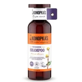 DR. KONOPKA'S Champú Nutritivo para Cabello Seco y Dañado 500 ml - Vegano, COSMOS Natural, con Aceite Orgánico Herbal Nº52 y Extracto de Mora